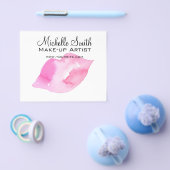 De lippenmake-up van de waterverf het roze flyer (Enkel)