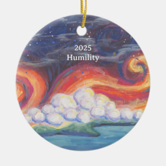 De Little Shot Humility Keramische Kerstversiering Keramisch Ornament