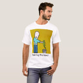 DE LIZARD TEKENEN T-SHIRT (Voorkant volledig)