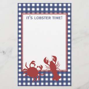 de Lobster en de krab Briefpapier
