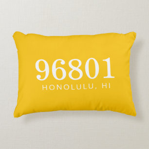 De locatie Marigold en witte postcode Accent Kussen