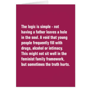 De logica is eenvoudig - geen vader ...