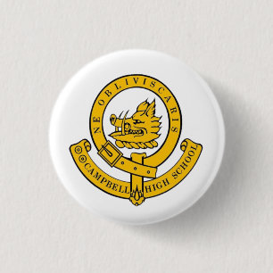 De Logo badge Ronde Button 3,2 Cm