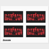 De Logo Batman en Catoman Rechthoekige Sticker (Vel)