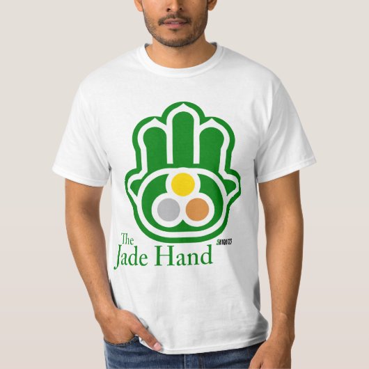 De Logo Jade Hand T-shirt (Voorkant)