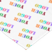 De Logo van het Bedrijf van de douane of de Tablec Tafelkleed (Gekanteld)