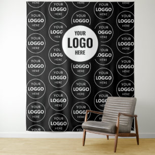 De Logo van het bedrijf van de douane voor Gebeurt Wandkleed