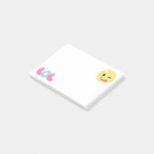 De Lol de langue notes de post-it d'Emoji (Incliné)
