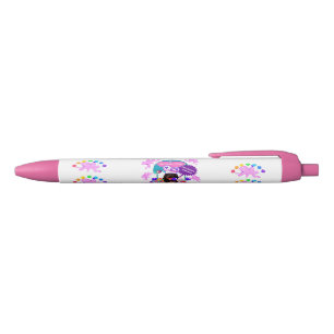 De Lollipop & Snoep Shop Schrijfpen Zwarte Inkt Pen