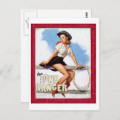 De Lone Ranger Briefkaart (Voorkant / Achterkant)