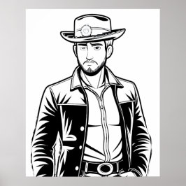 De Lone Ranger: Digitale Grens Poster