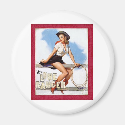 De Lone Ranger Magneet (Voorkant)