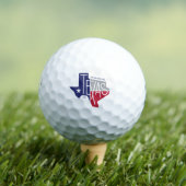 De Lone Star-staat Golfballen (Insitu Shirt)