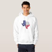 De Lone Star-staat Hoodie (Voorkant volledig)