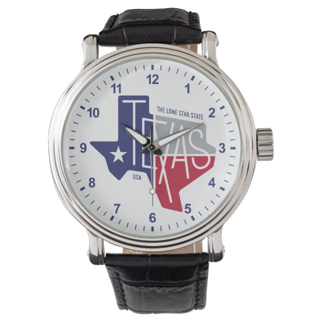 De Lone Star-staat Horloge (Voorkant)