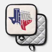 De Lone Star-staat Pannenlap (Voorkant / Achterkant)