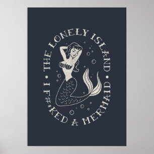 De Lonely Island Mermaid Poster