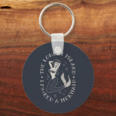 De Lonely Island Mermaid Sleutelhanger (Voorkant)