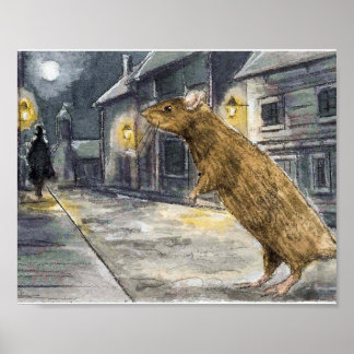 De loods van Whitechapel Poster