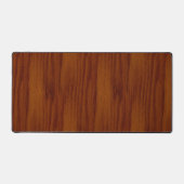 De look van de houtachtige wol bureaumat (Voorkant)