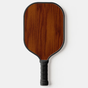 De look van de houtachtige wol pickleball paddle