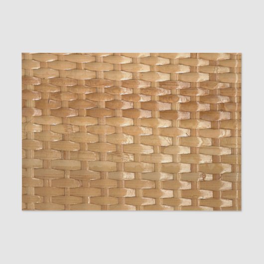 De look van Lacquer Wicker Basketweve Texture Tissuepapier (Voorkant)