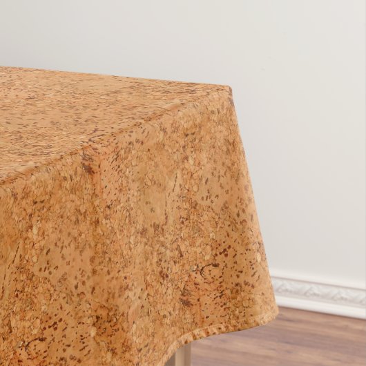 De look van Macadamia Cork Burl Wood Grain Tafelkleed (Voorbeeld)