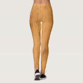 De look van Maple Wood Grain Texture Leggings (Achterkant)