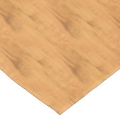 De look van Maple Wood Grain Texture Tafelkleed (Gekanteld)