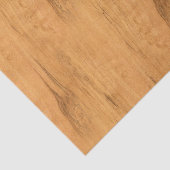 De look van Maple Wood Grain Texture Tissuepapier (Detail)