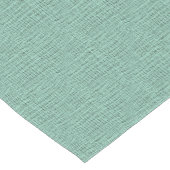 De look van Seafoam Blue Gauze Weave Texture Korte Tafelloper (Hoek)