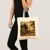 De loop naar Emmaus met Christus Tote Bag (Voorkant (product))