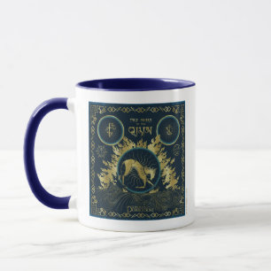 De loop van de Qilin Golden Water Tapestry Mok
