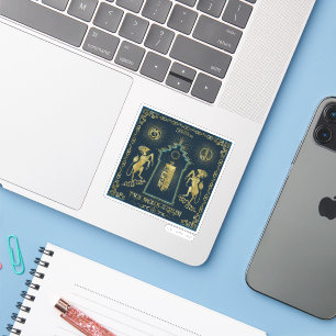 De loop van de Tapestry van de Qilin Golden Tower Sticker