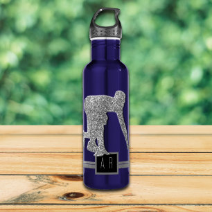 De loper - Sport monogram Waterfles