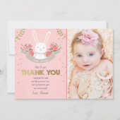 De l'or de rose de fille d'anniversaire de carte (Devant)