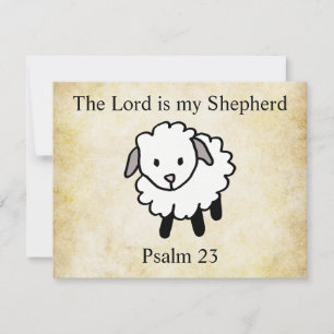 De LORD is mijn herder Psalm 23