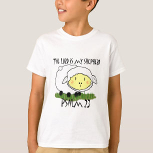 De LORD is mijn herder Psalm 23 Baby t-shirt - U