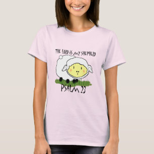 De LORD is mijn herder Psalm 23 Baby t-shirt - U