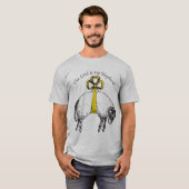 De LORD is mijn herder Psalm 23 T-shirt (Voorkant volledig)