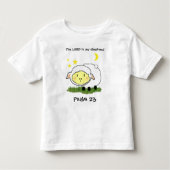 De LORD is mijn herder Psalm 23 t-shirt (Voorkant)