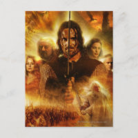 DE LORD VAN DE RINGS: ROTK Aragorn Movie Poster