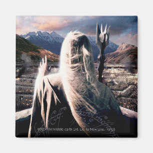 DE LORD VAN DE RINGS: TT Saruman Movie Poster Magneet