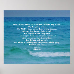 DE LORDS PRAYER POSTER