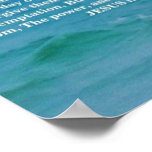 DE LORDS PRAYER POSTER (Hoek)