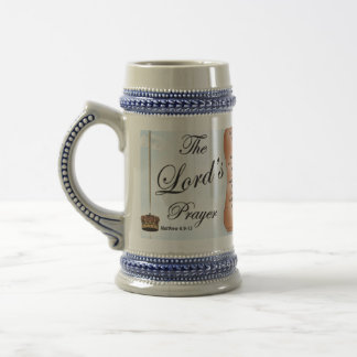 De Lord's Prayer Stein Bierpul