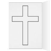 De Lord's Prayer Sympathiekaart (Binnen (Links))