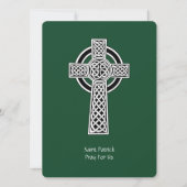 De Lorica van Saint Patrick Gebed (gewijzigd) Feestdagenkaart (Voorkant)