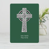De Lorica van Saint Patrick Gebed (gewijzigd) Feestdagenkaart (Staand voorkant)