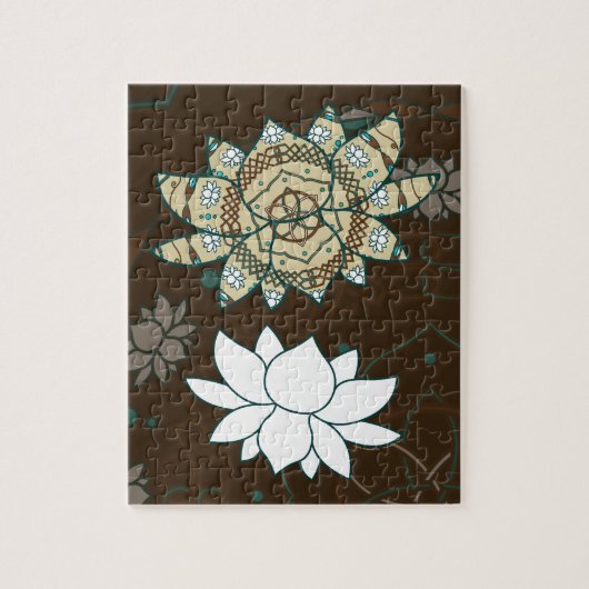 De Lotus puzzel (Verticaal)